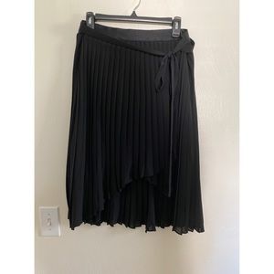 Express midi high low flowy skirt